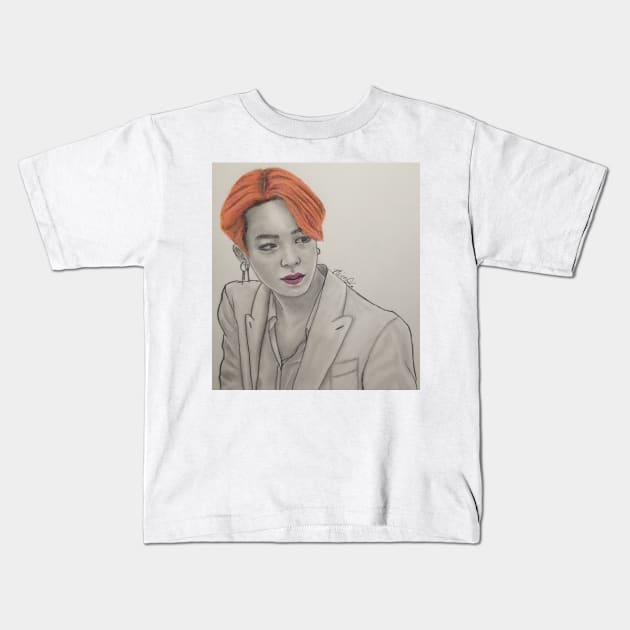 Boy With Luv Era Jimin Kids T-Shirt by miracausey